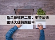 爱游戏ayx平台-哈兰德梅开二度，多特蒙德主场大捷领跑德甲